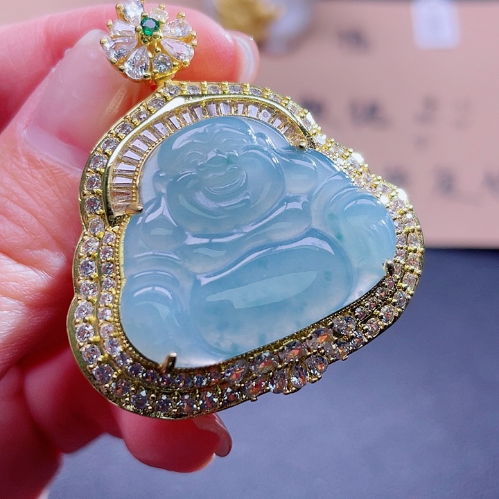 翡翠吊坠(不含链)未镶嵌