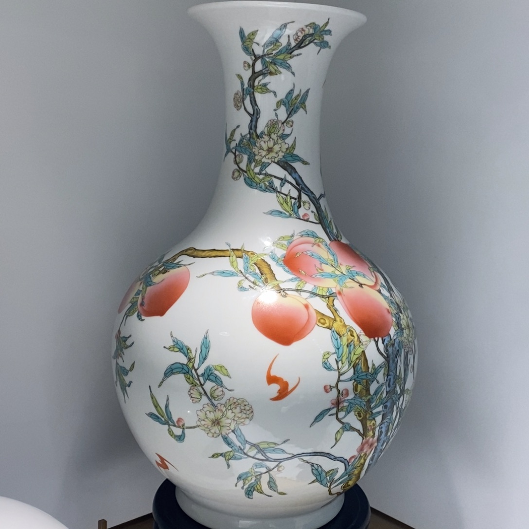 摆件景德镇陶瓷花瓶摆件