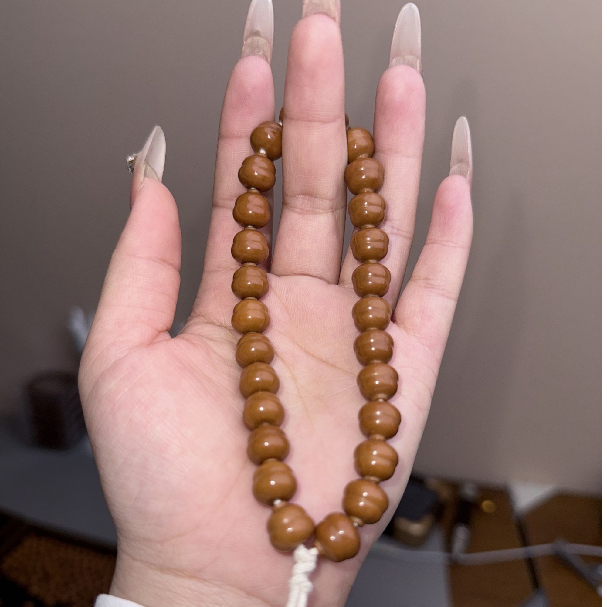 【熹妹妹精选】葫芦造型猴头核桃精工雕刻文玩手持