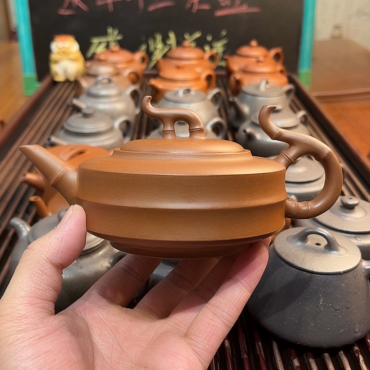 紫砂茶壶万象更新精工320cc