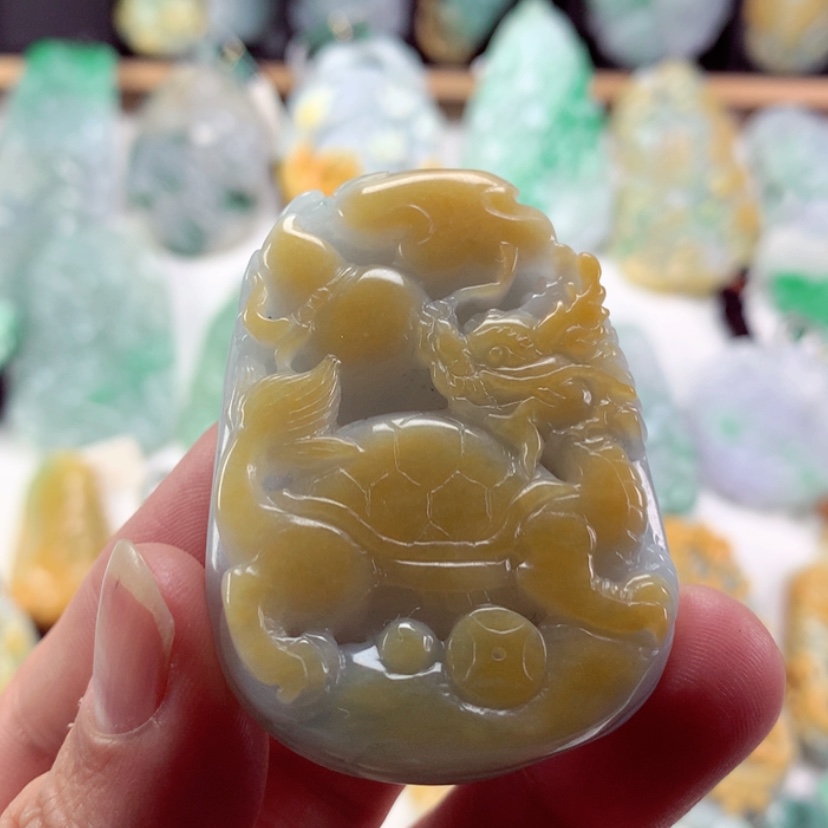 【闪购商品】翡翠吊坠(不含链)未镶嵌