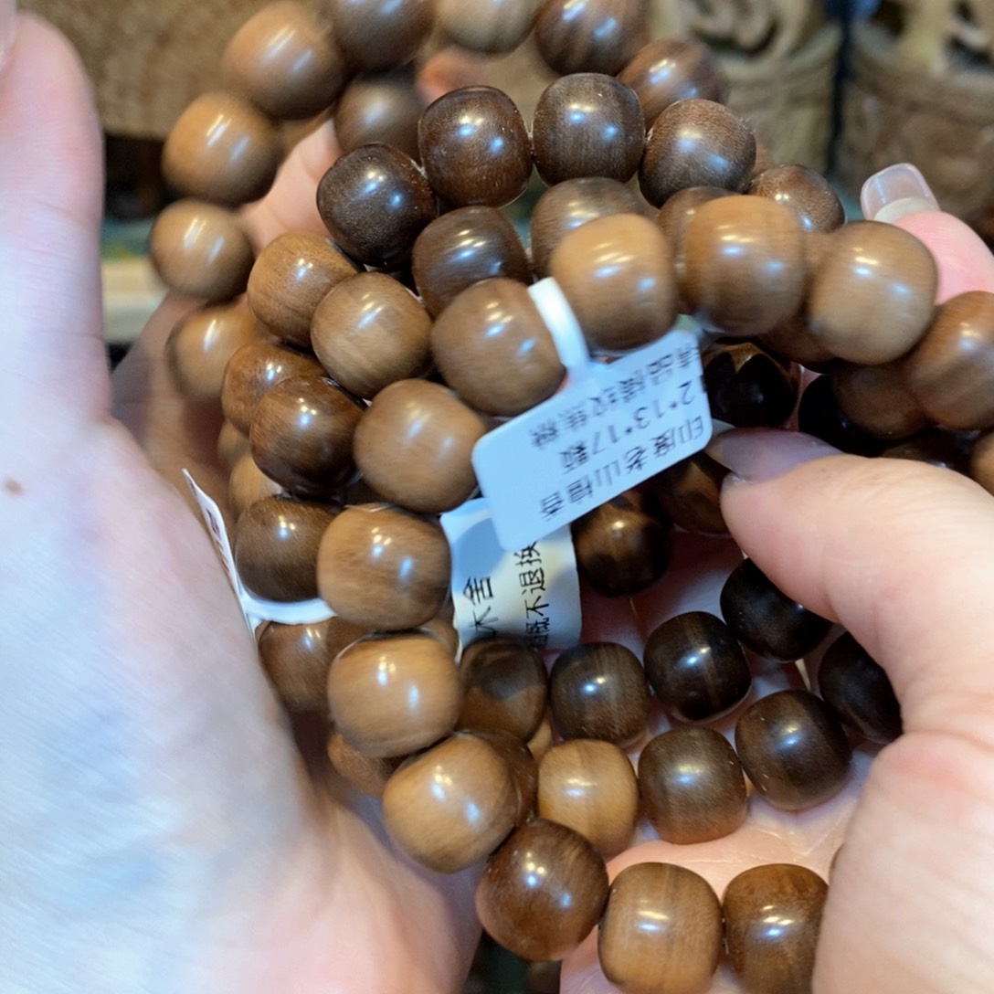 檀香木手串/手链1213焦糖487