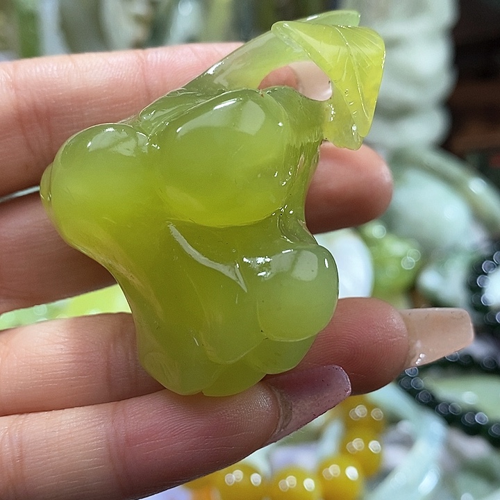 岫玉岫玉手把未镶嵌