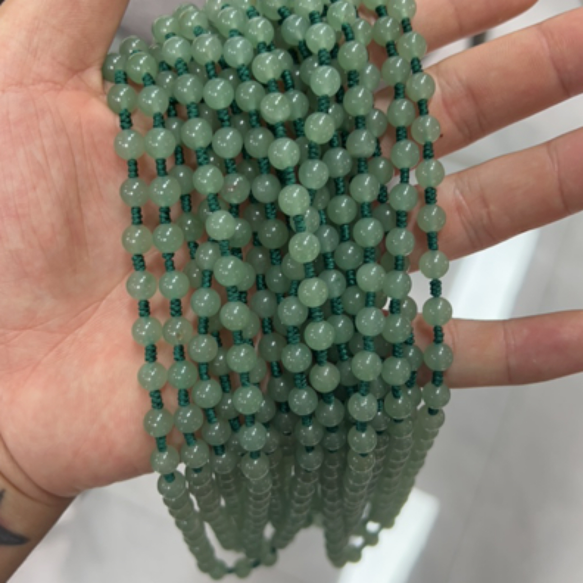 【东陵玉珠链】新疆天然玉石东陵玉珠链多样性拍一发一