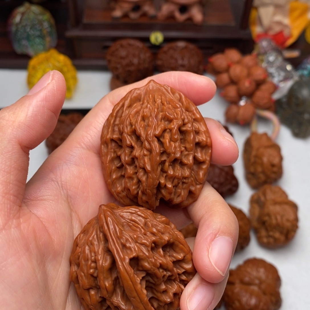 小***k吊坠文玩核桃全品虎头