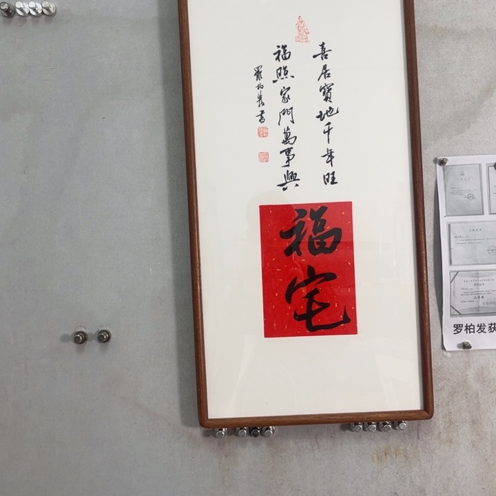 书法罗柏发老师的作品