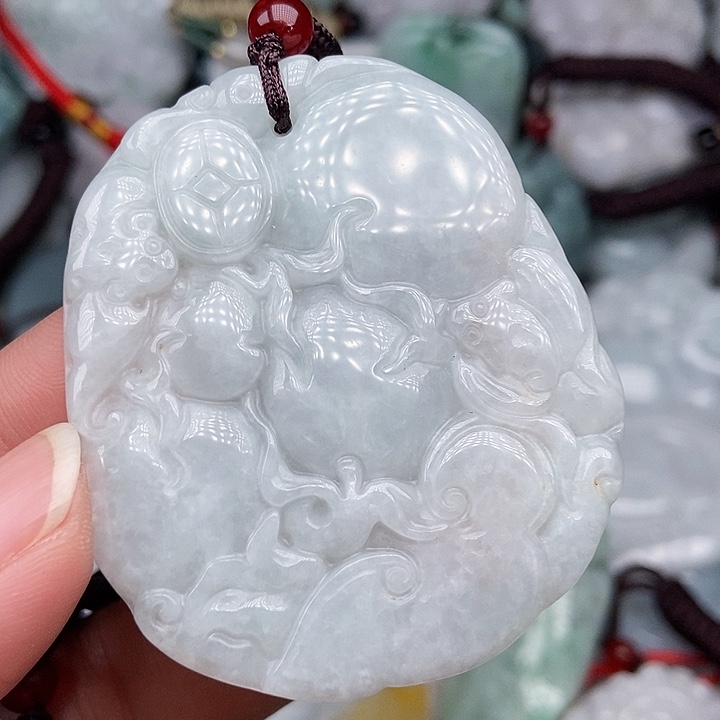 颈饰未镶嵌翡翠翡翠