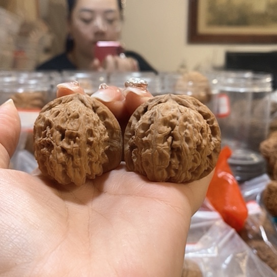 文玩核桃吊坠38野牛