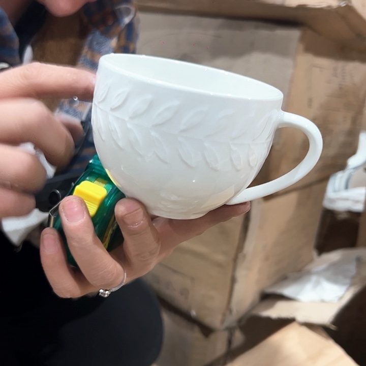 新骨瓷杯子4只装