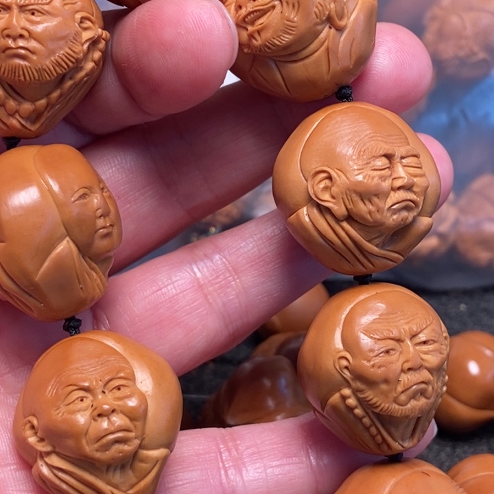 橄榄核手串/手链十八罗汉25