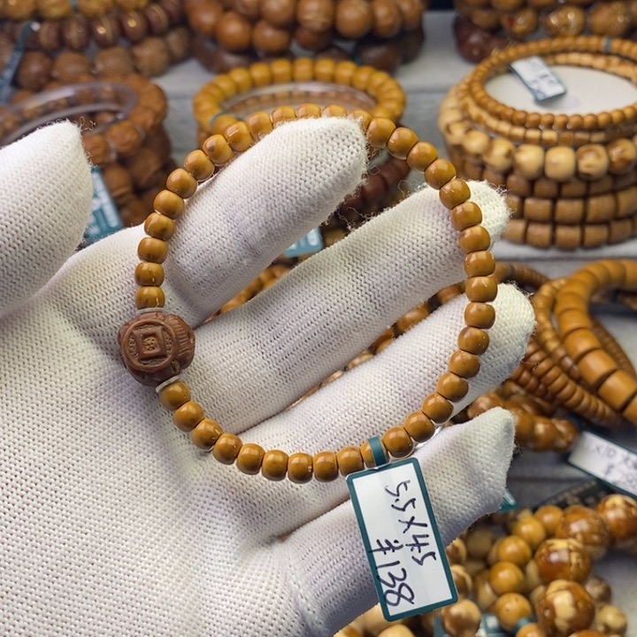 紫金鼠手串紫金鼠纯肉鼓珠鼠钱5.5