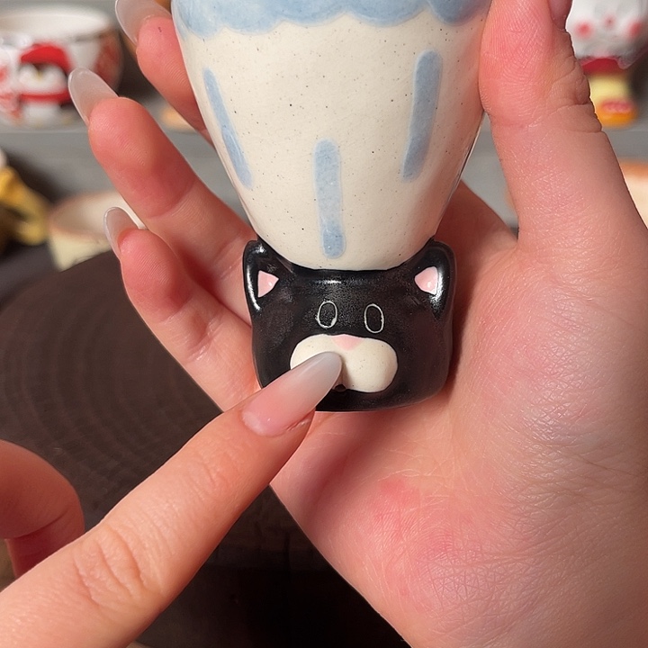 景德镇陶瓷可爱手绘杯