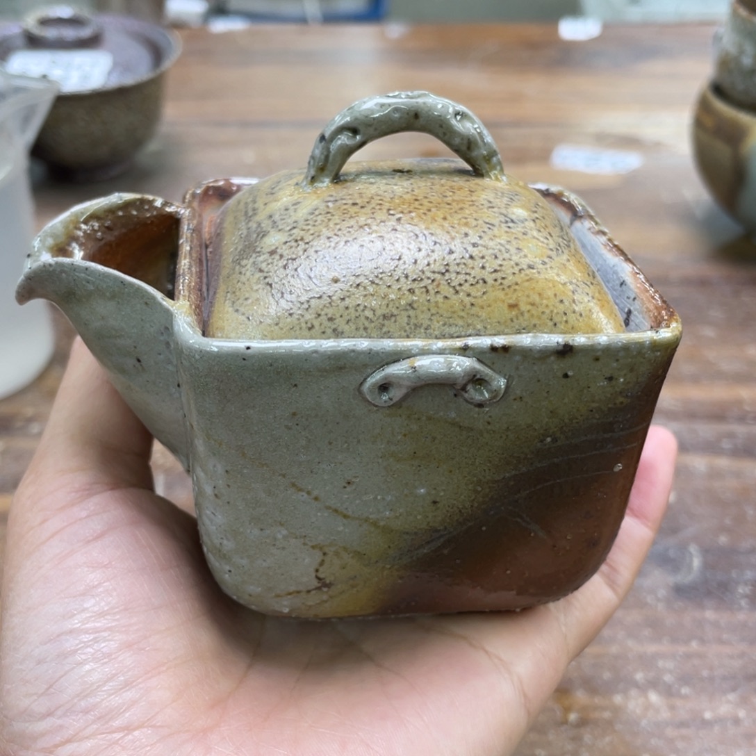 陶纯手工柴烧茶壶茶具