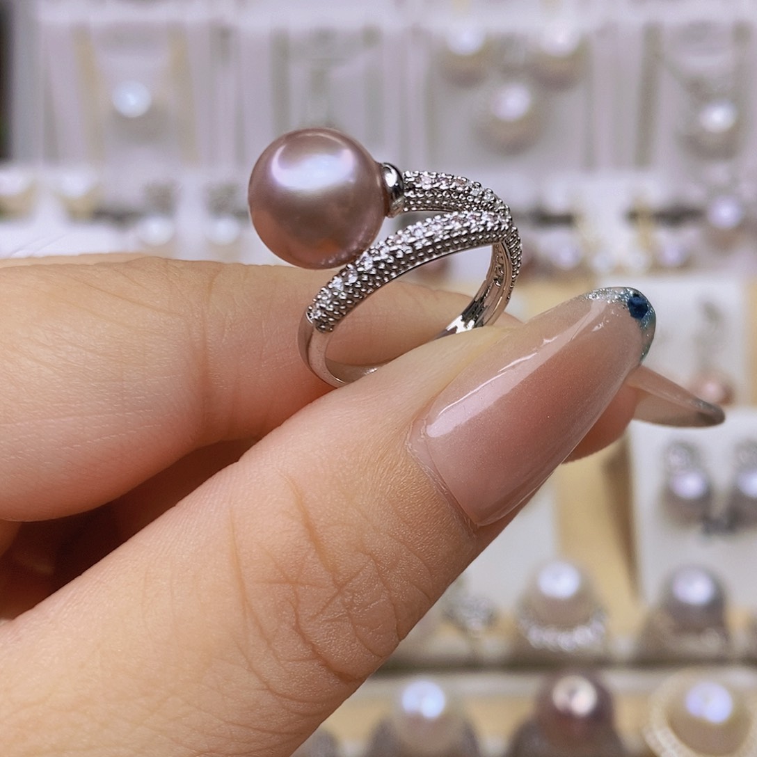 戒指未镶嵌淡水珍珠