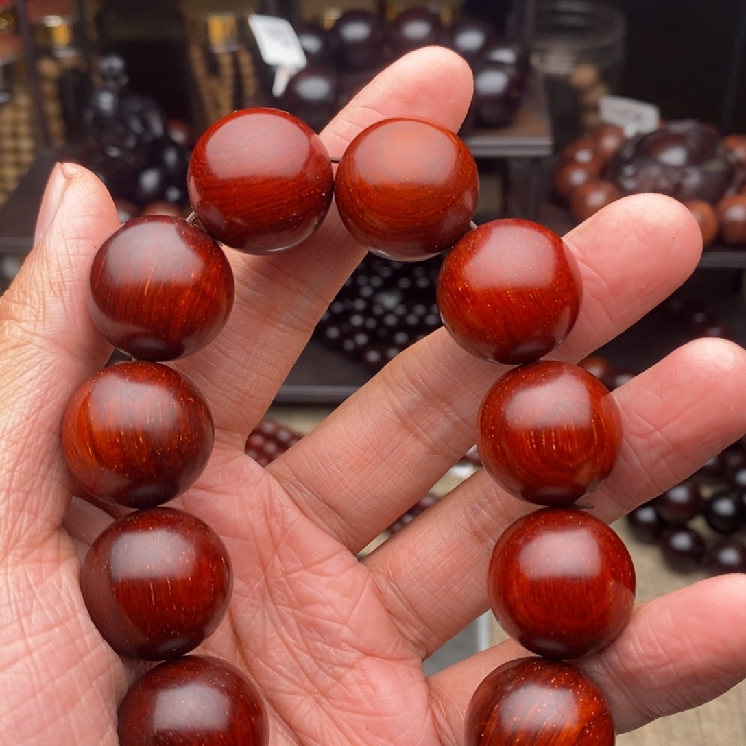 檀香紫檀（小叶紫檀）手串/手链2.0泥料金星特价款