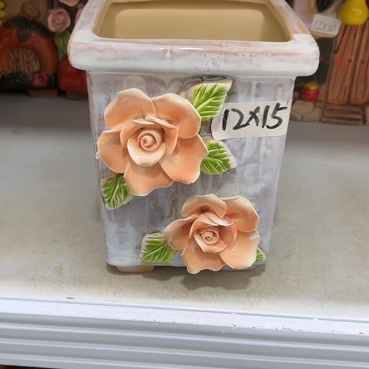 粗陶材质多肉花盆