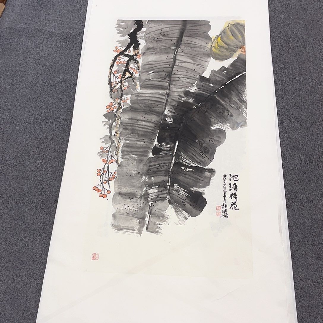 国画D国画作品单幅任发