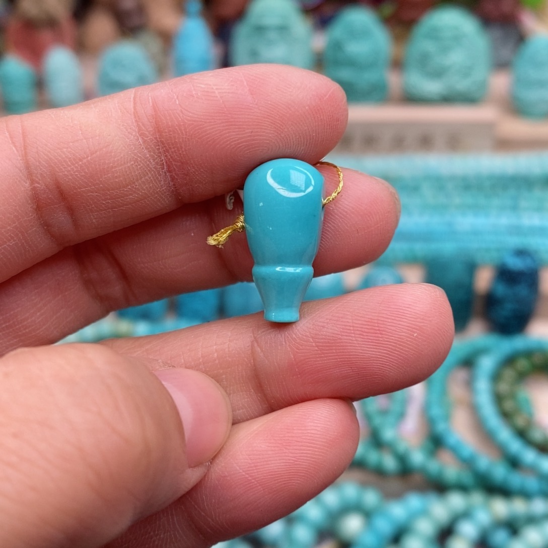 绿松石珠宝奇石未镶嵌