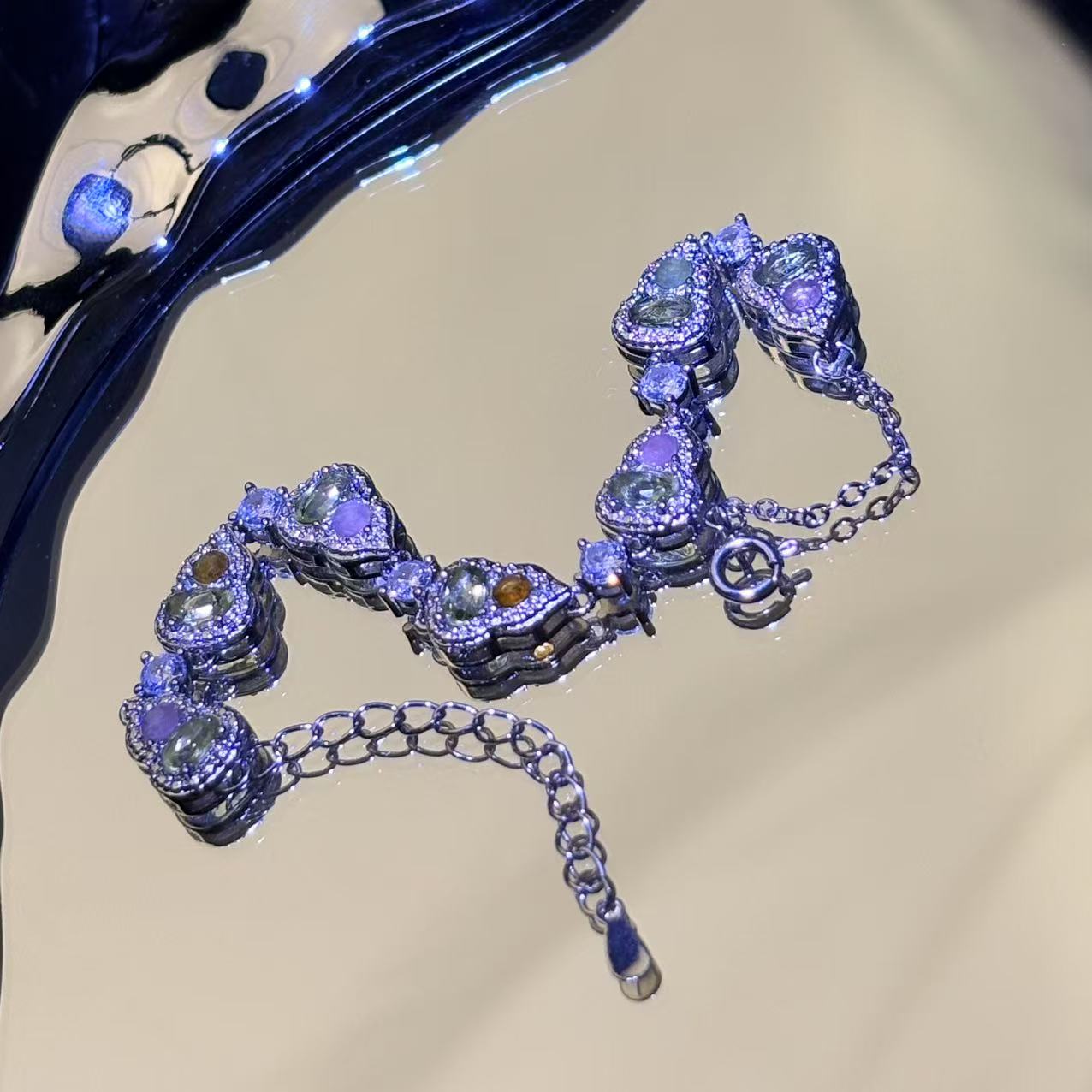 E503 橄榄石葫芦手链 多样性发其一