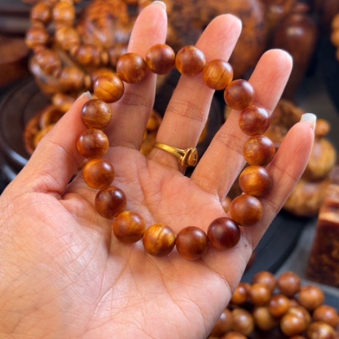 【闪购商品】松木（琥珀木）手串/手链杨****.福利不退货