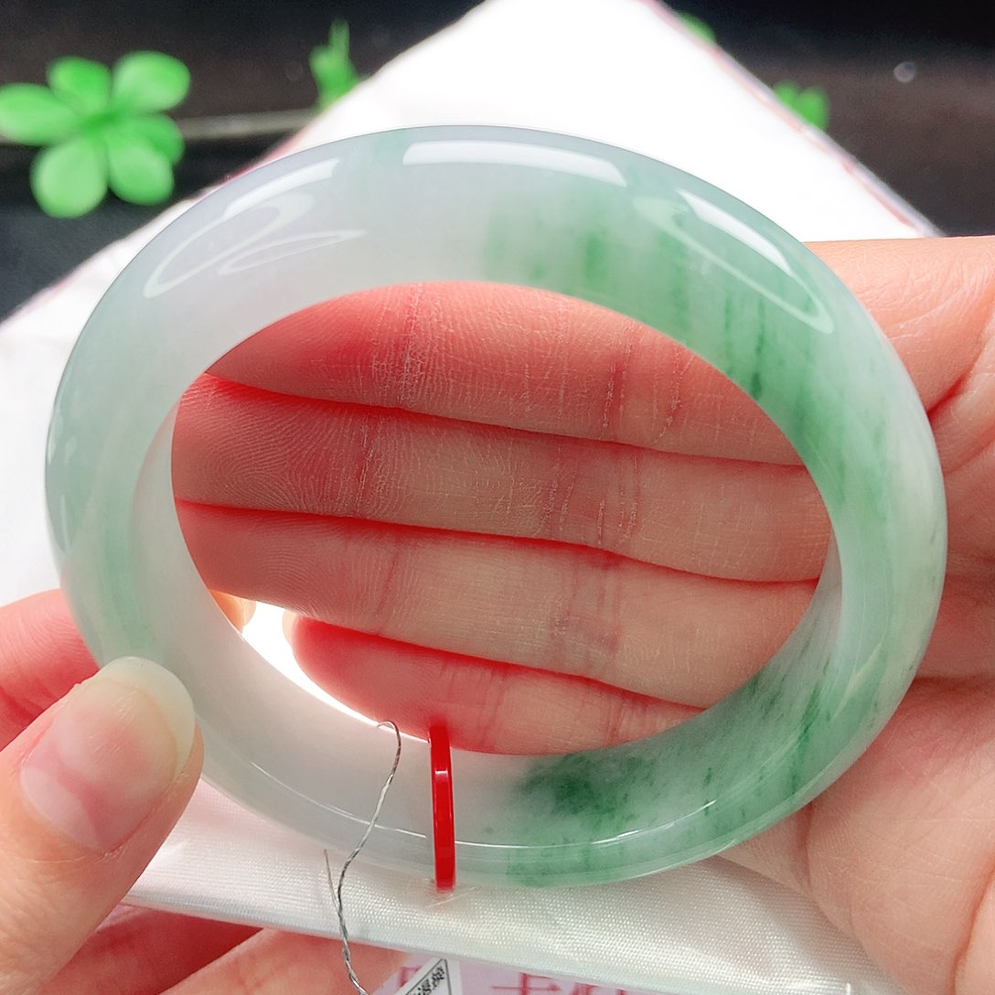 未镶嵌手镯翡翠56圈