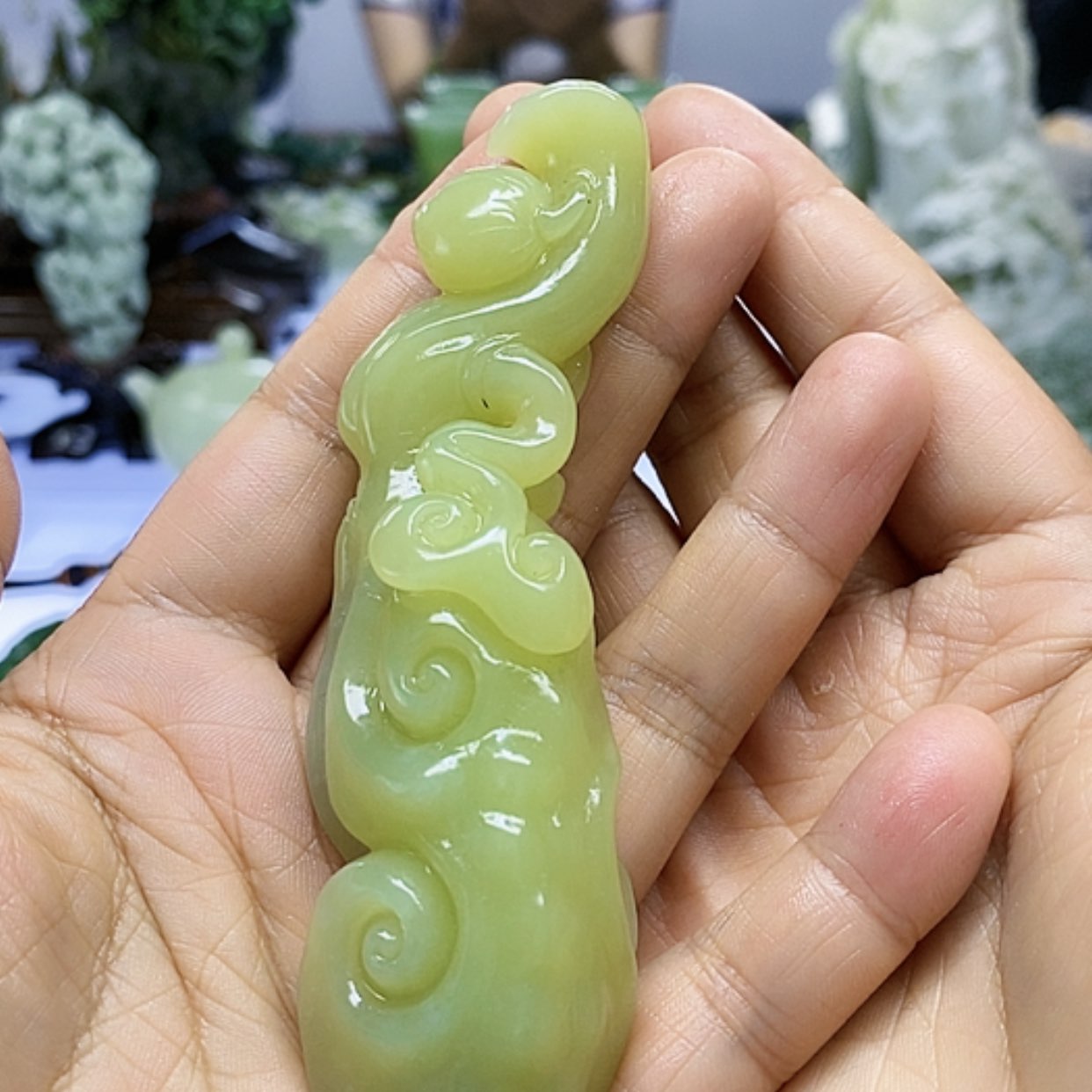 【闪购商品】和田玉未镶嵌挂件三**汇