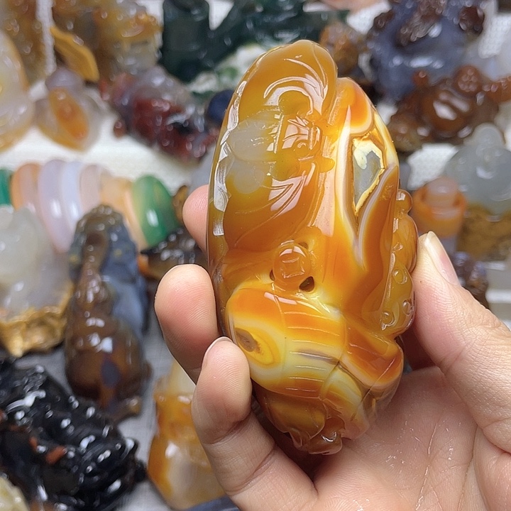 玛瑙/玉髓饰品未镶嵌