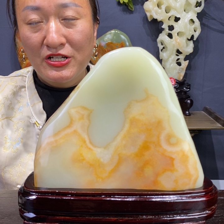 石材精品古青石摆件