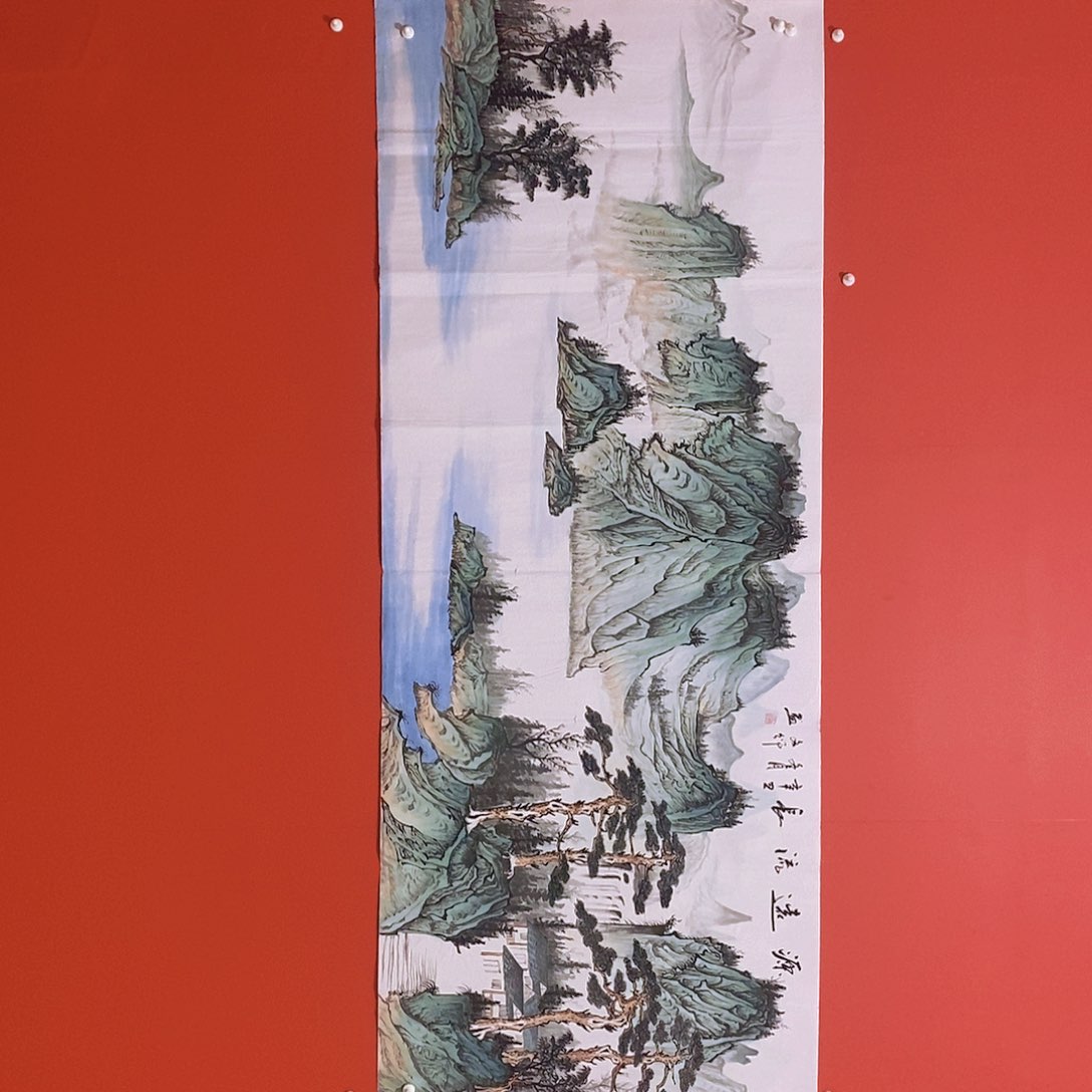 国画山水花鸟国画作品