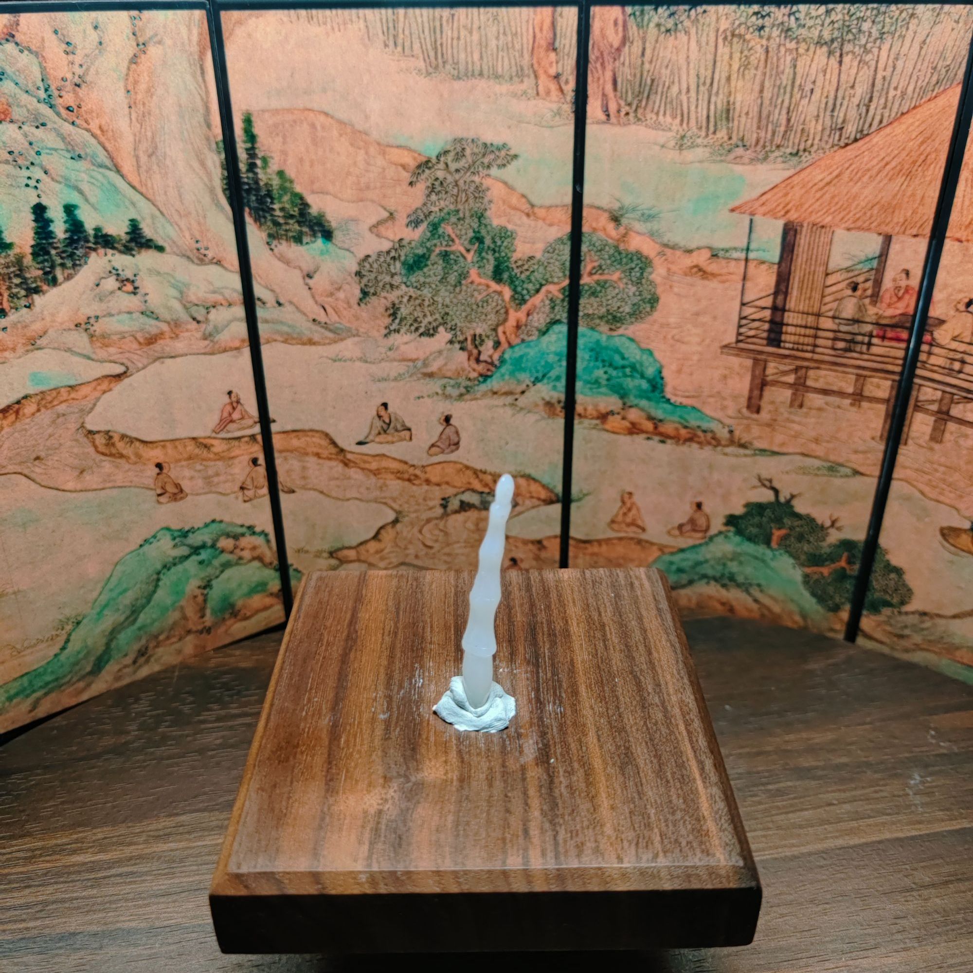 L和田玉文昌笔吊坠0387