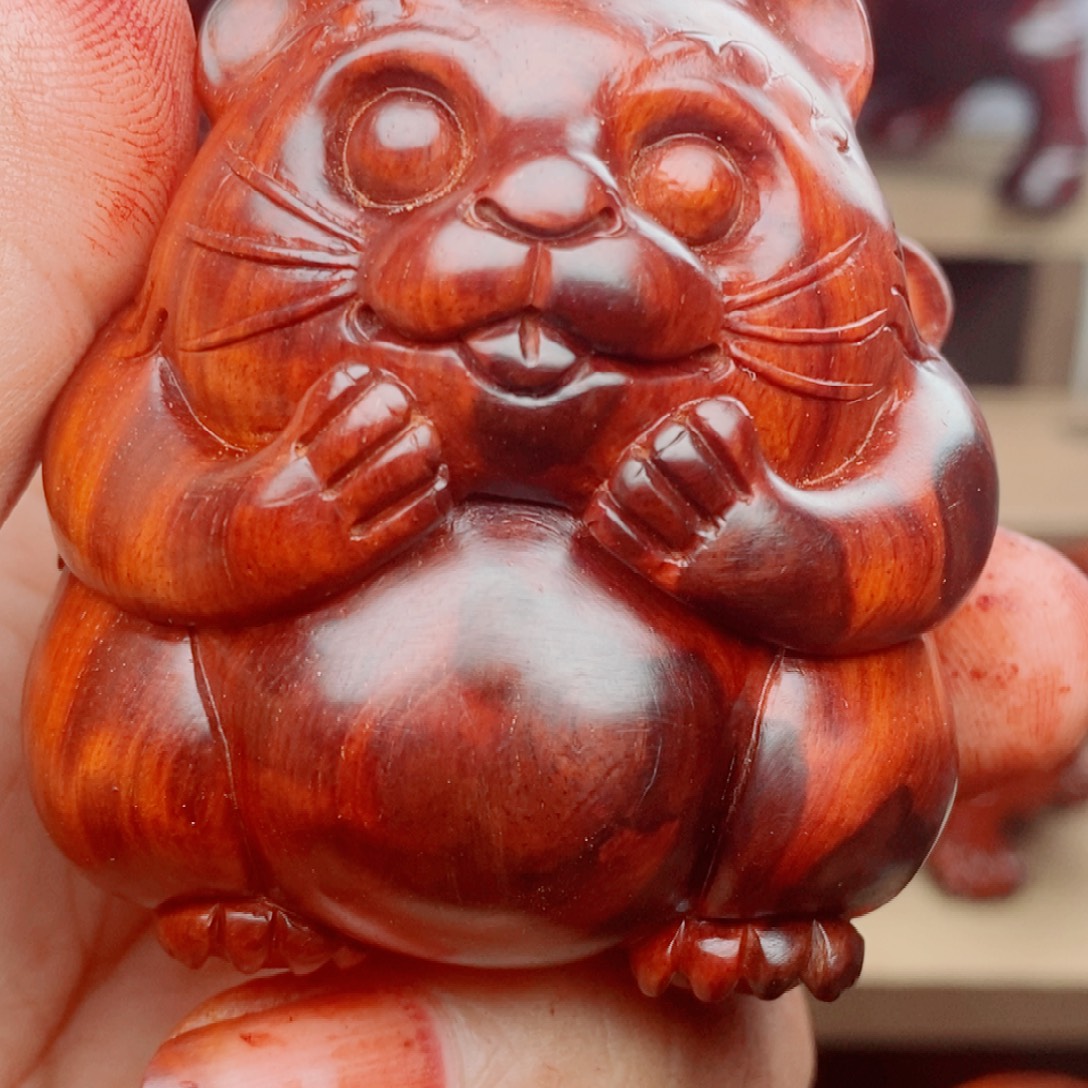 小叶紫檀把件檀香紫檀