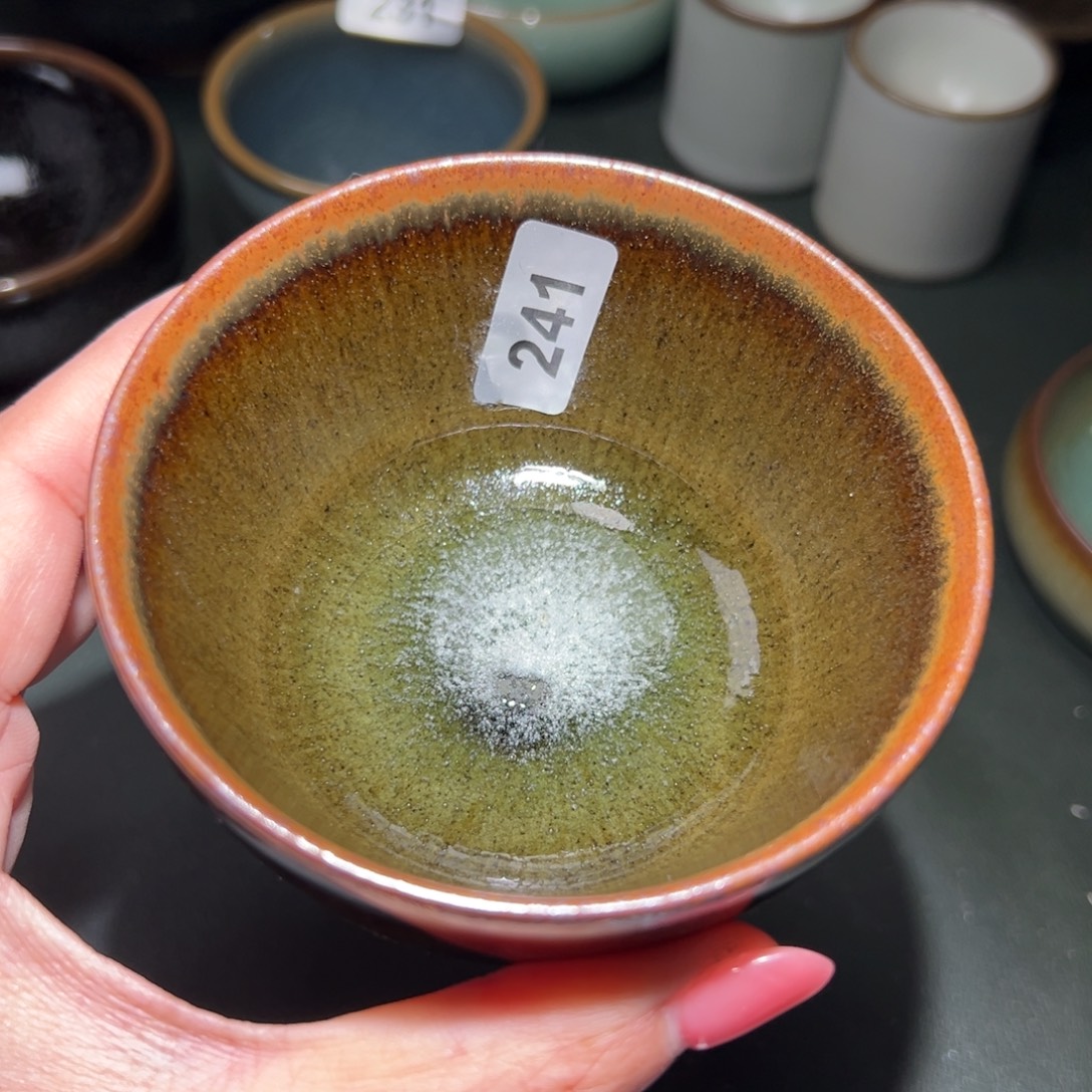 灵***溪茶盏全手工原矿原釉建盏
