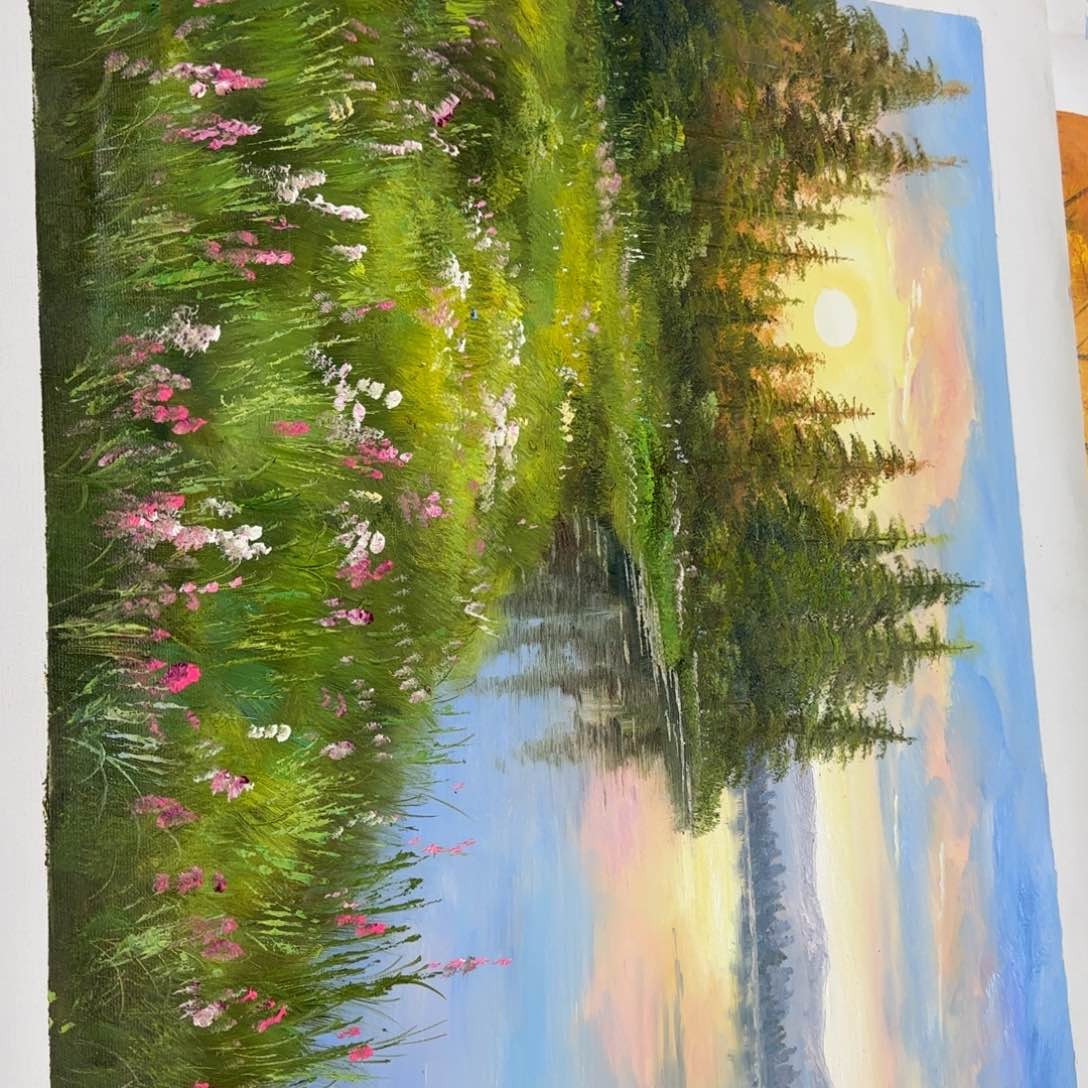 油画优惠活动开始了。