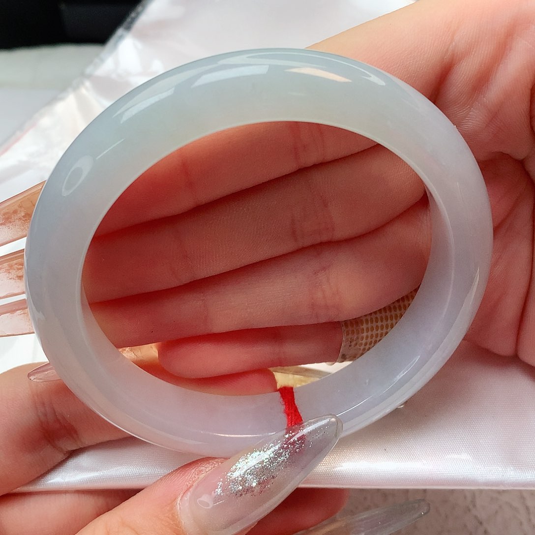 未镶嵌手镯翡翠正圈59