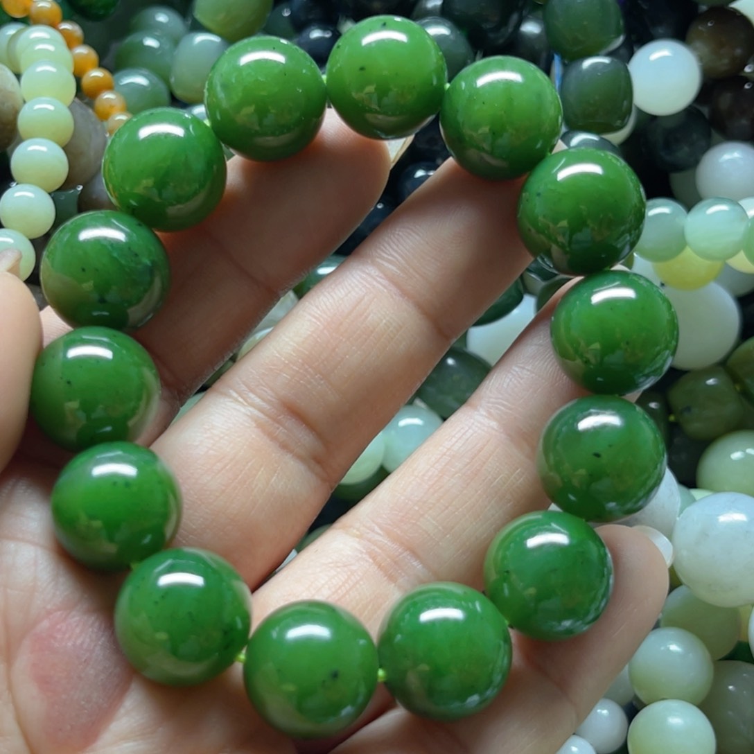 和田玉手链未镶嵌