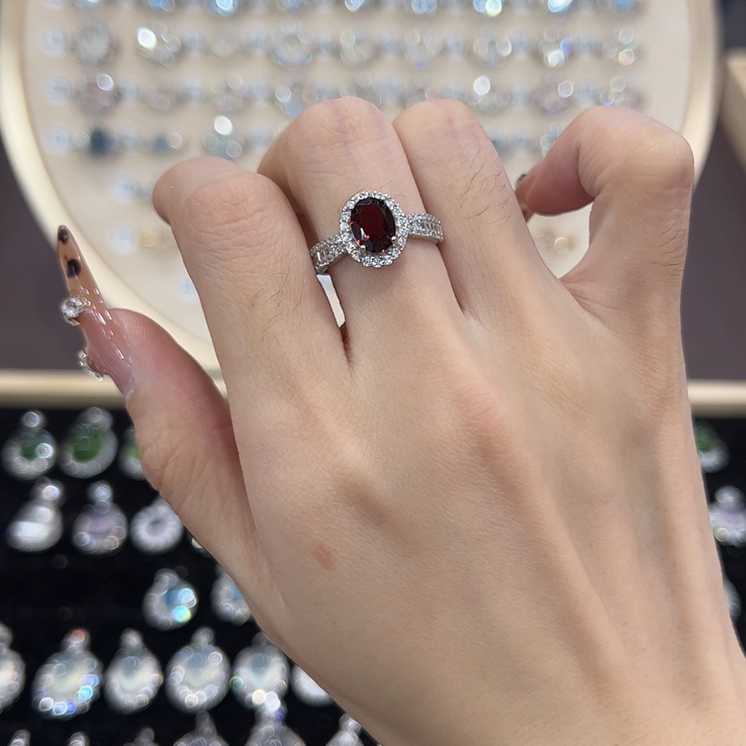 蛇纹石玉银S925镶嵌饰品