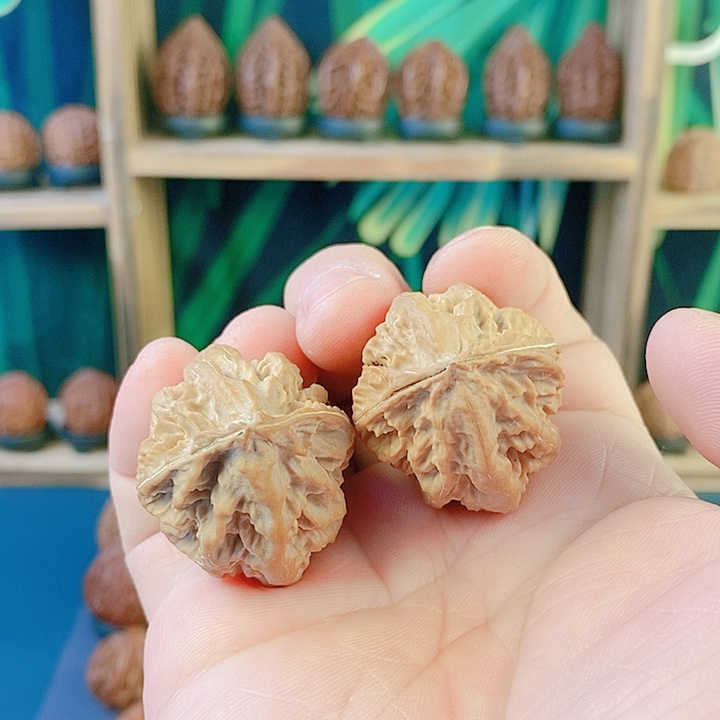 吊坠文玩核桃033麦穗鱼34肚