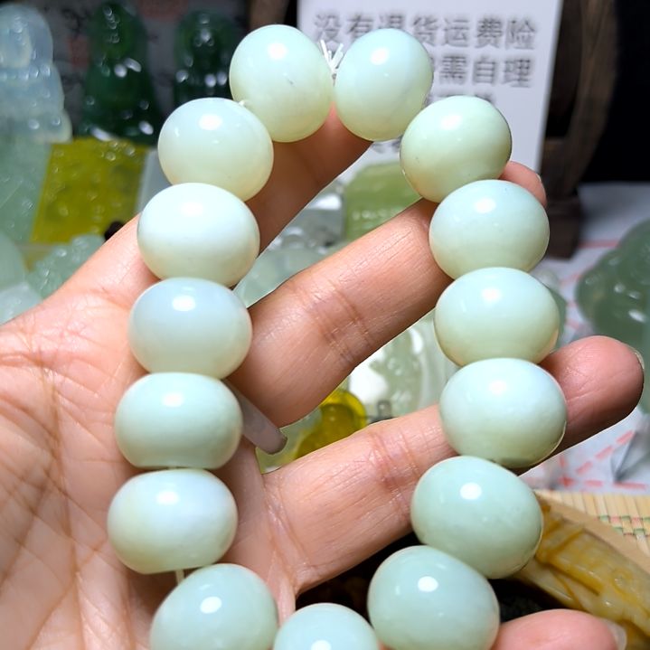 岫玉吊坠(不含链)未镶嵌李*笙