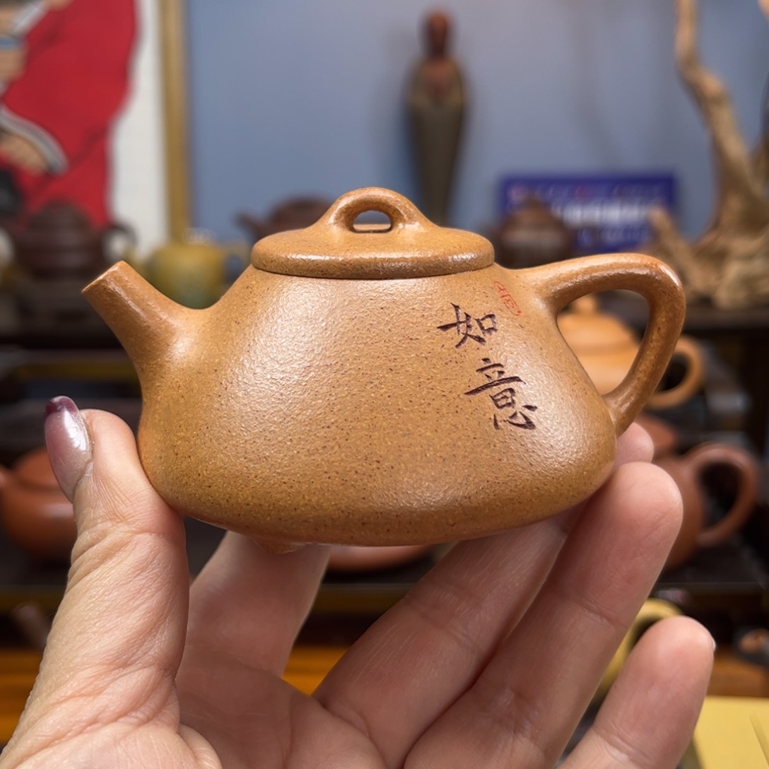 紫砂茶壶渔**行紫砂茶具半手工制作