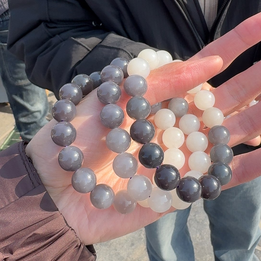 和田玉手串未镶嵌210门总卡12左右多样性拍一发一