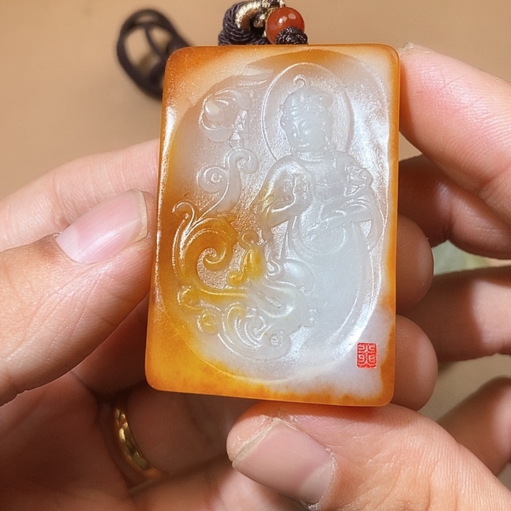 和田玉颈饰未镶嵌HX