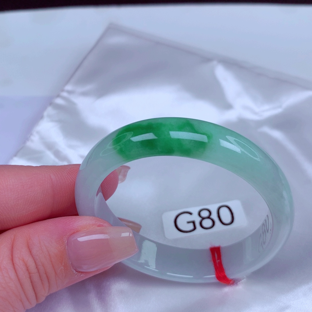 翡翠未镶嵌手镯手镯