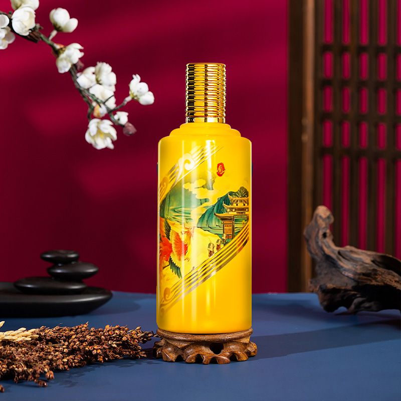 普飞龙凤呈祥 酱香型白酒4瓶53度500ml