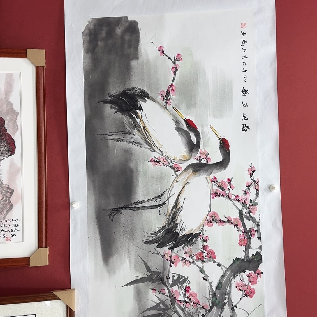 国画国画作品欣赏四尺