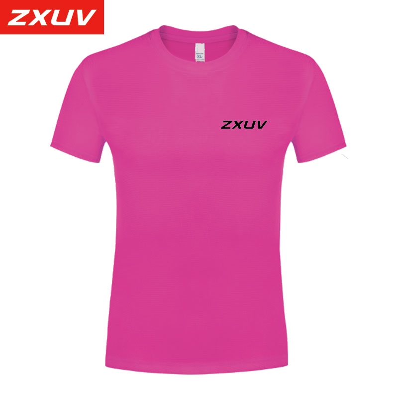 ZXUV120g方格运动跳操跑步速干短袖男女轻薄款抖音商城爆款商品