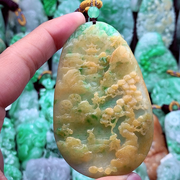 翡翠吊坠(不含链)未镶嵌
