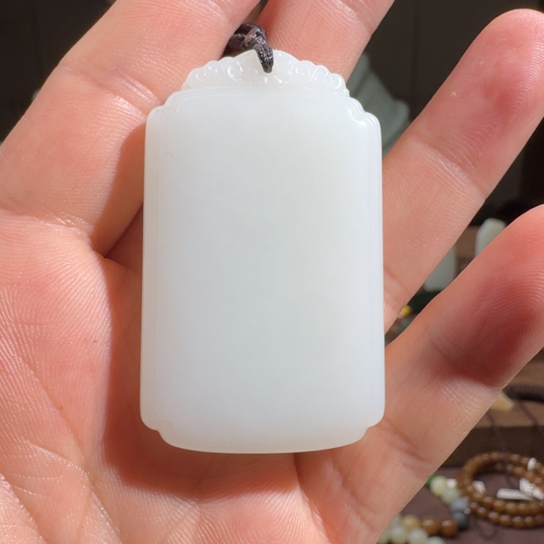 和田玉挂件未镶嵌