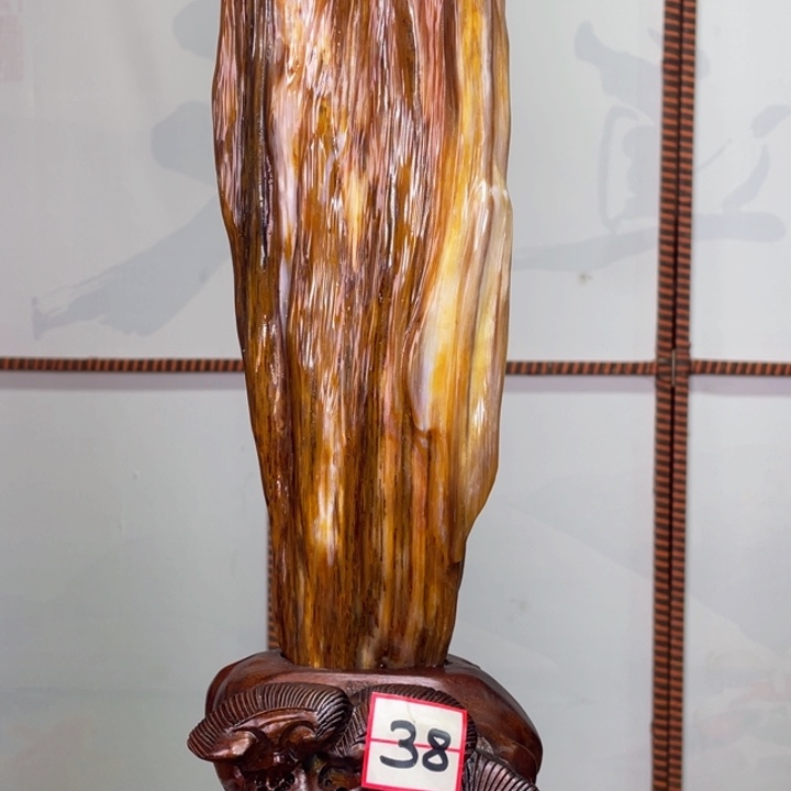 硅化玉未镶嵌珠宝奇石高44