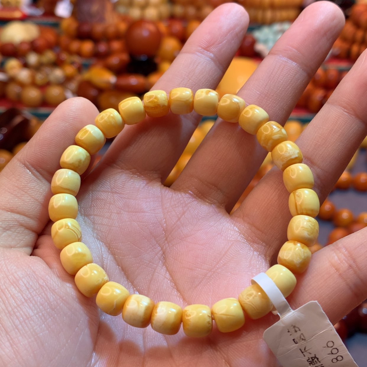 【闪购商品】蜜蜡手串未镶嵌蜜蜡手串