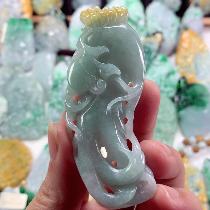 【闪购商品】翡翠吊坠(不含链)未镶嵌